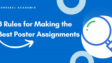 8 Rules for Making the Best Poster Assignments