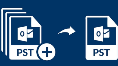 add outlook pst file to an existing one