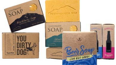 kraft soap boxes
