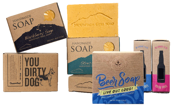 kraft soap boxes
