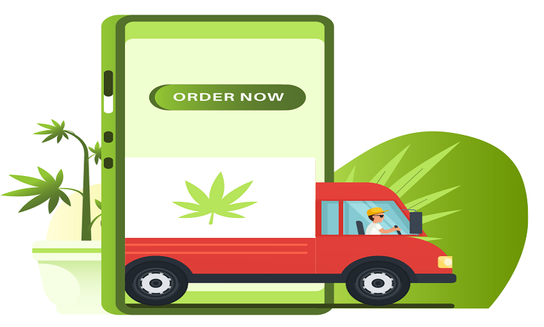 marijuana delivery app