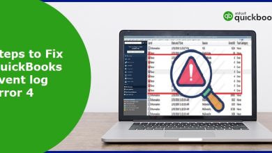 Fix QuickBooks Event log Error 4 - Featured Image