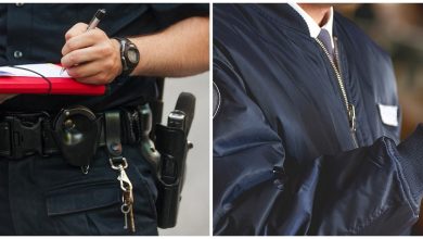 What is the difference between armed and unarmed security?