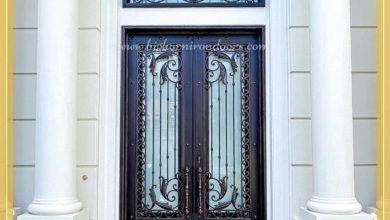 wrought iron doors