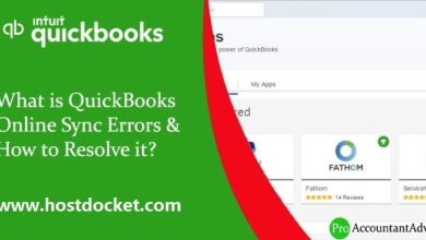 QuickBooks online sync errors