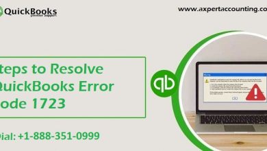 QuickBooks error code 1723