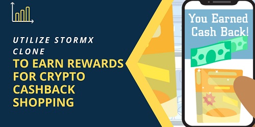 Use StormX Clone para obtener recompensas por comprar Crypto Cashback