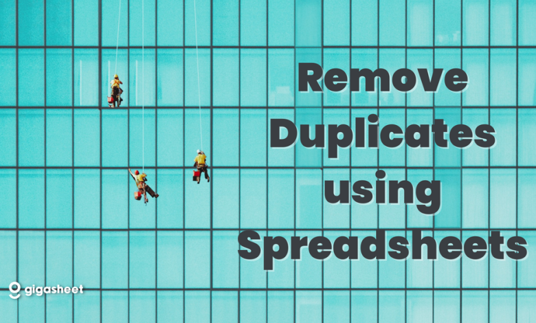remove duplicates in csv files